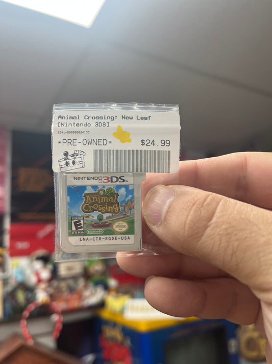 Animal Crossing: New Leaf - 3DS Loose