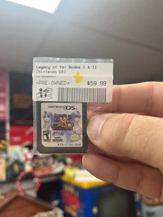 Legacy of Ys: Books I and II - DS Loose