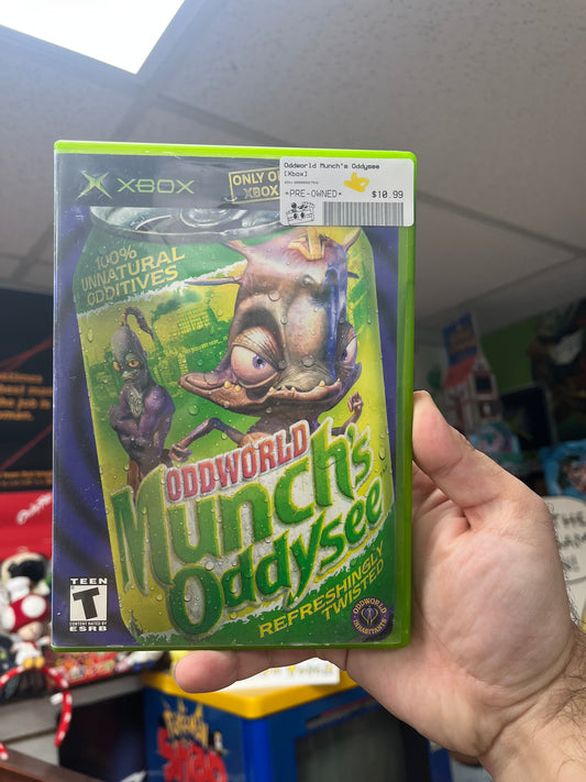 Oddworld Munch's Oddysee - Xbox CiB