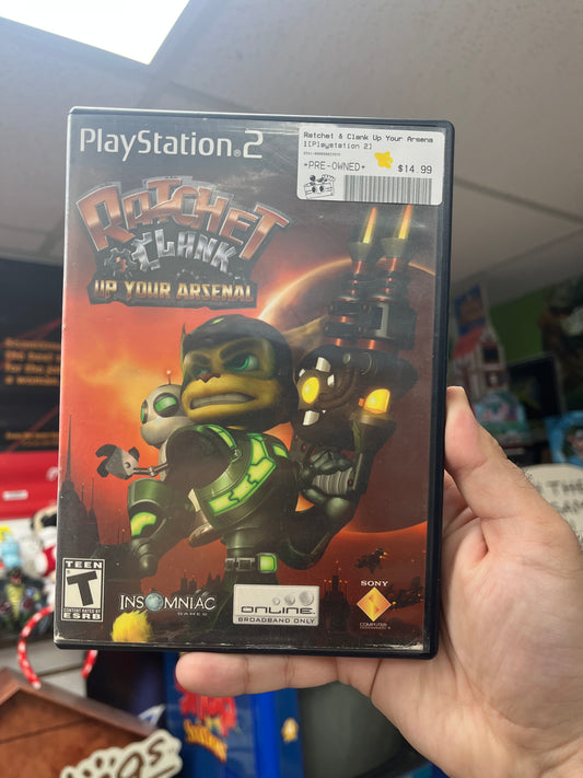 Ratchet & Clank Up Your Arsenal - PS2 Boxed