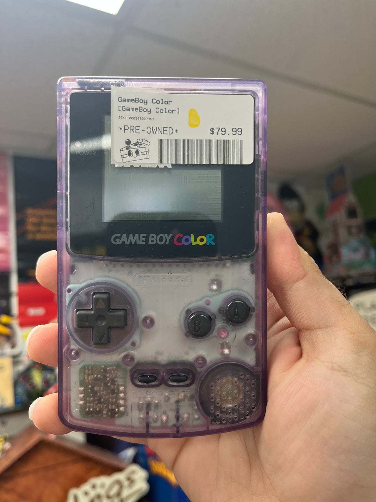 GameBoy Color (Purple)