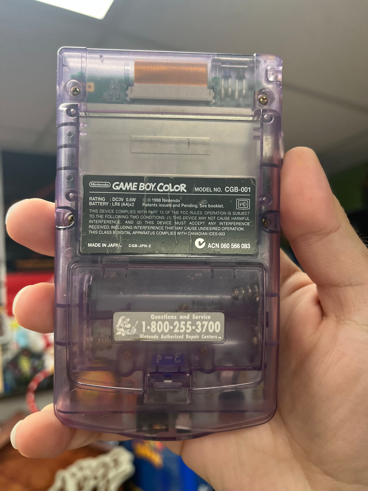 GameBoy Color (Purple)