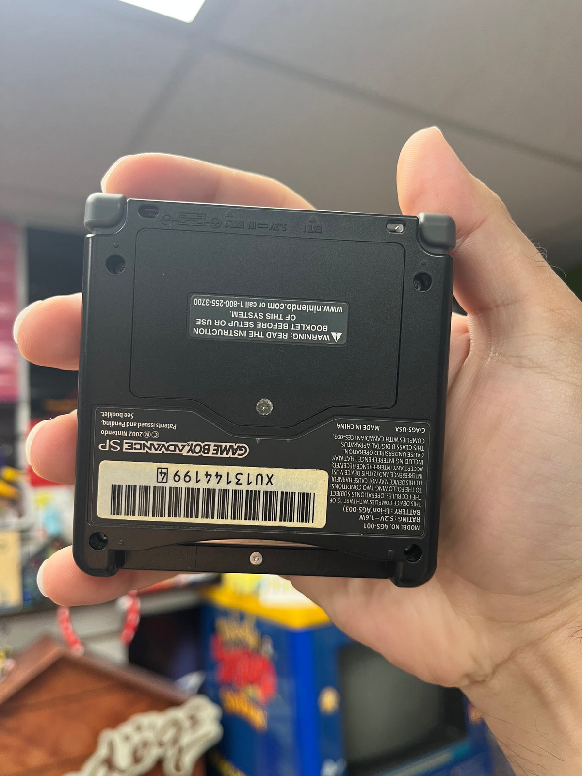 Gameboy Advance SP (Black)