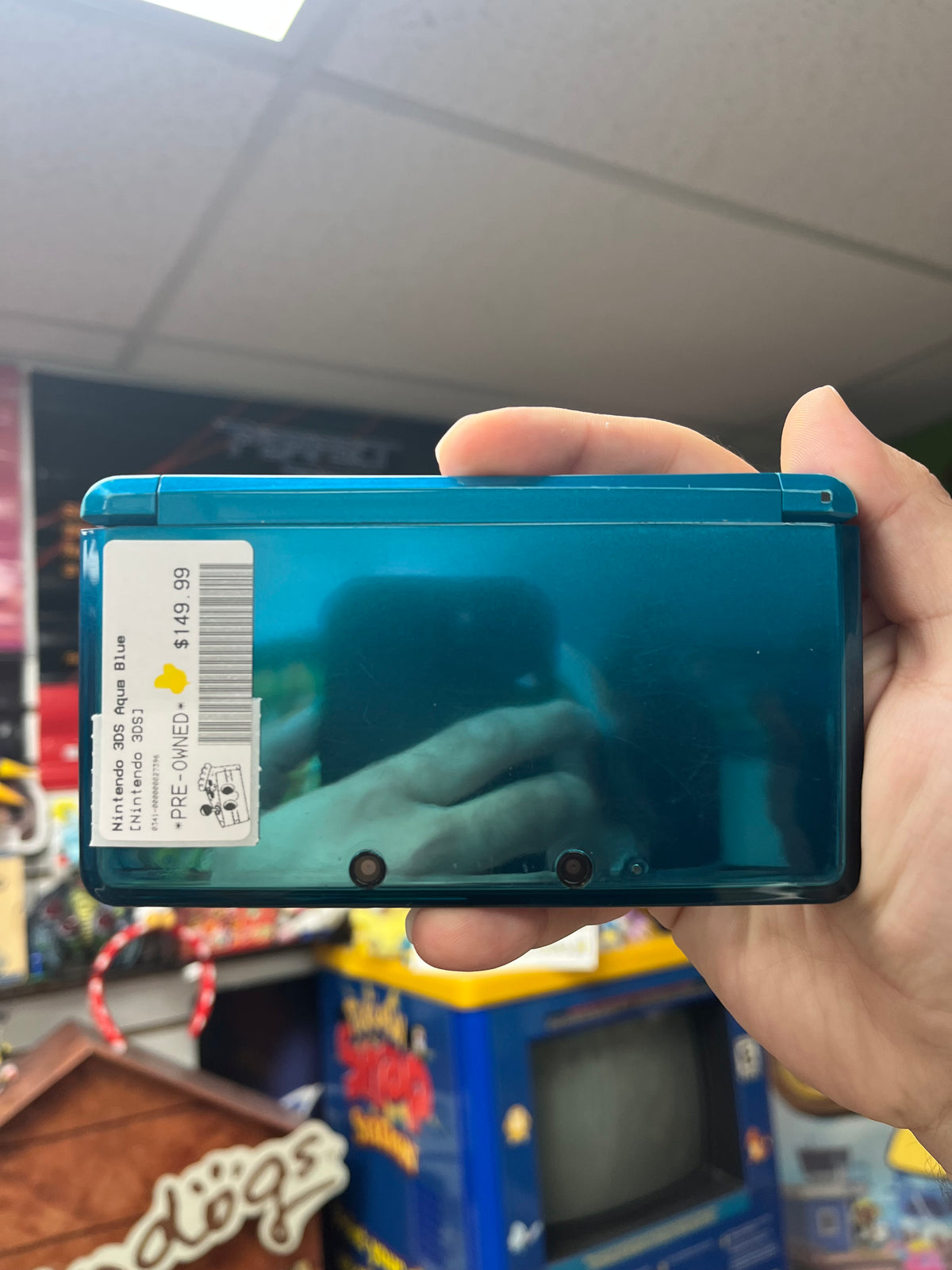 3DS Aqua Blue