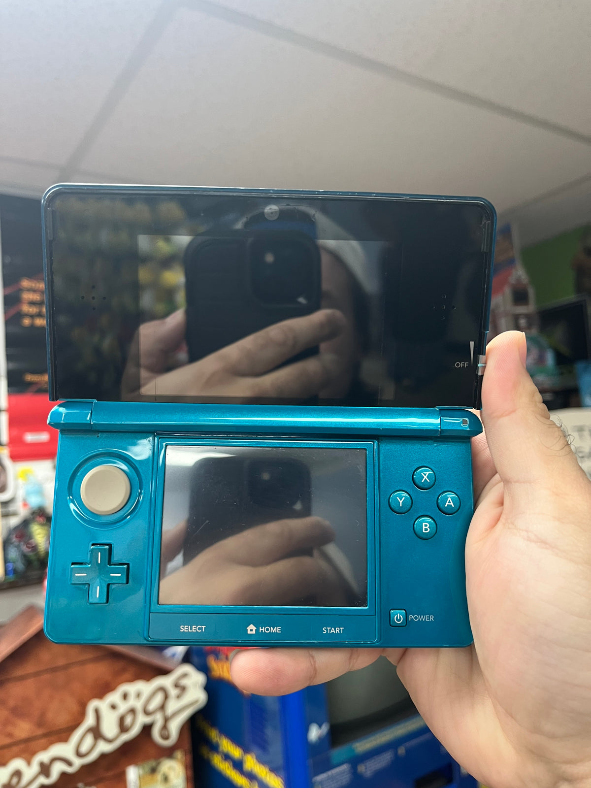 3DS Aqua Blue