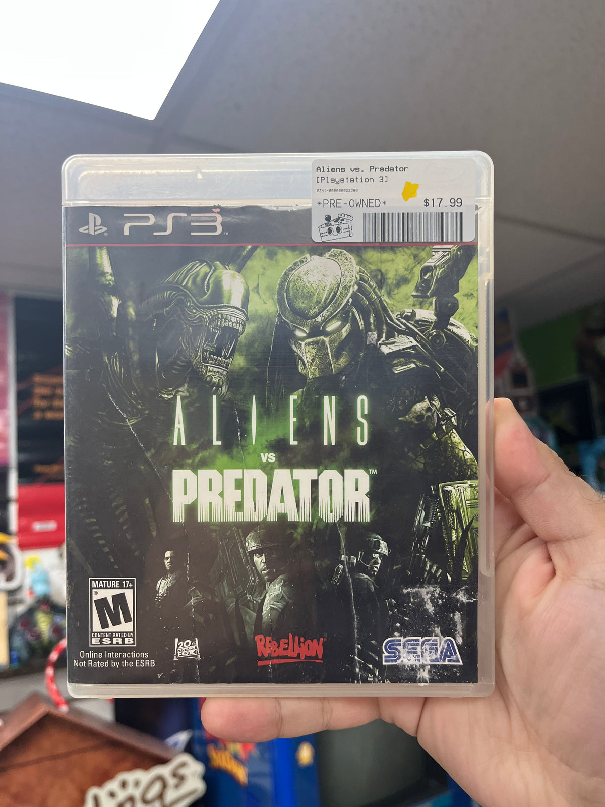 Aliens vs. Predator - PS3 Boxed
