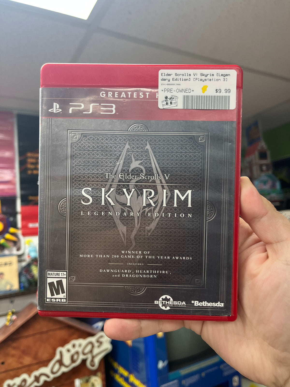 Elder Scrolls V: Skyrim [Legendary Edition Greatest Hits] - PS3 CiB