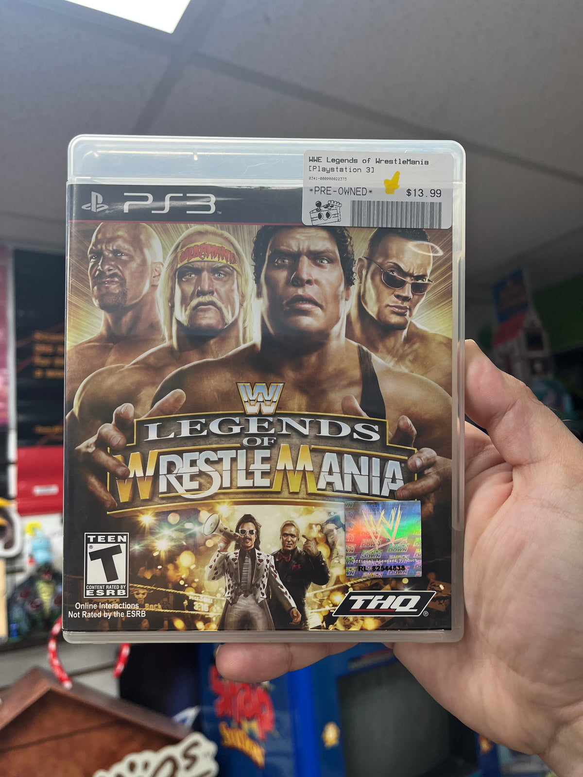 WWE Legends of Wrestling - PS3 CiB