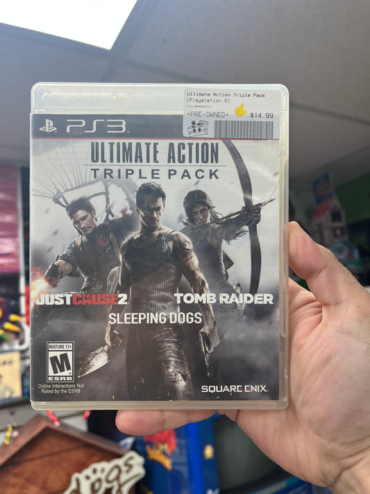 Ultimate Action Triple Pack - PS3 Boxed