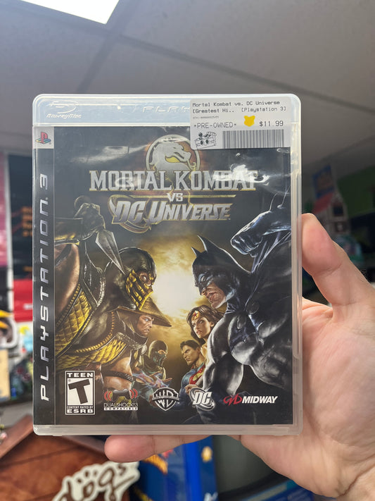 Mortal Kombat vs. DC Universe - PS3 CiB