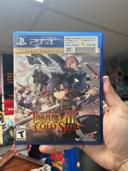 Legend of Heroes: Trails of Cold Steel III - PS4 CiB
