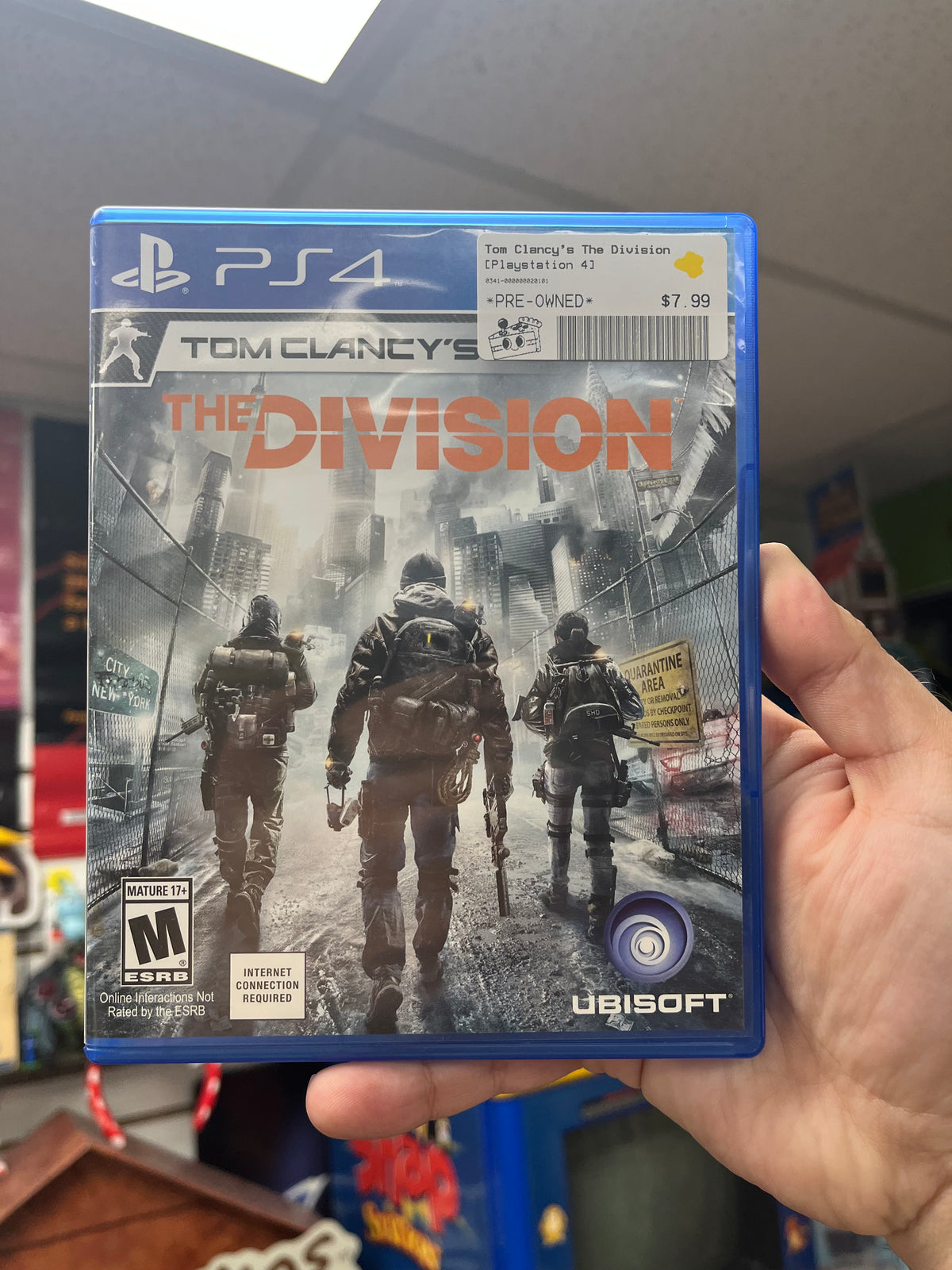 Tom Clancy's The Divison - PS4 Boxed