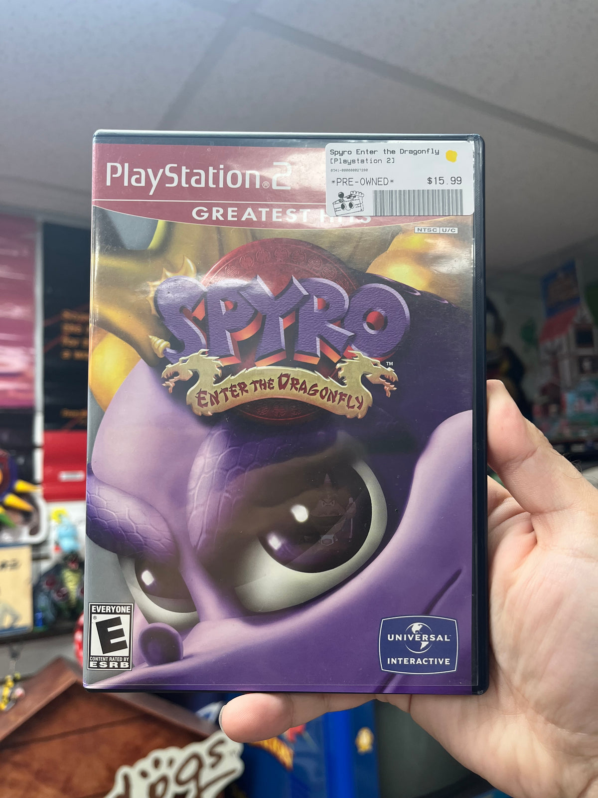 Spyro: Enter the Dragonfly [Greatest Hits] - PS2 CiB