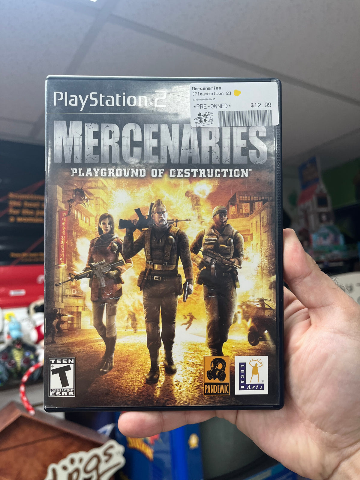 Mercenaries - PS2 CiB