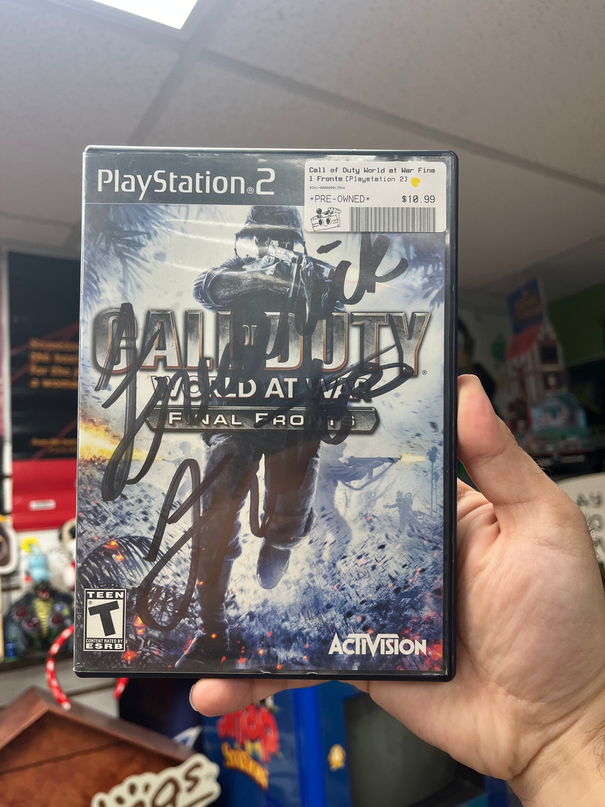 Call of Duty World at War Final Front - PS2 CiB