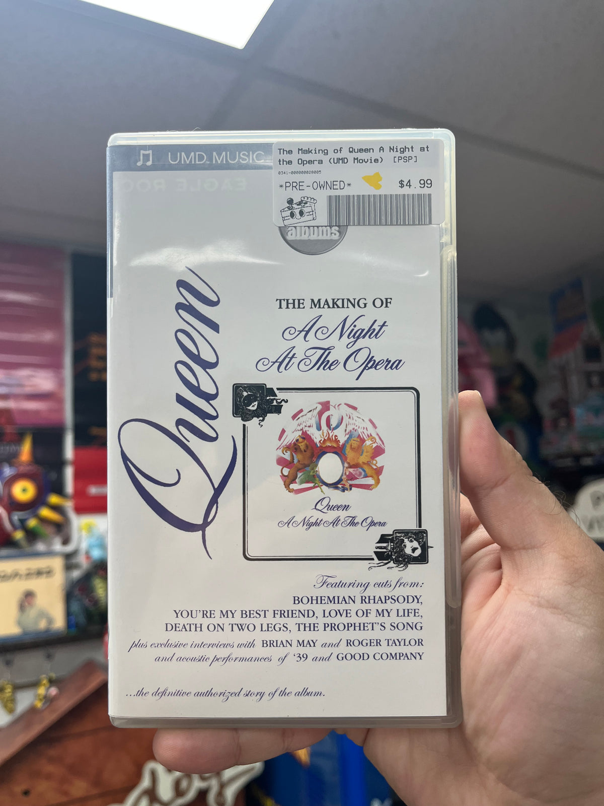The Making of Queen A Night at the Opera - PSP UMD Movie
