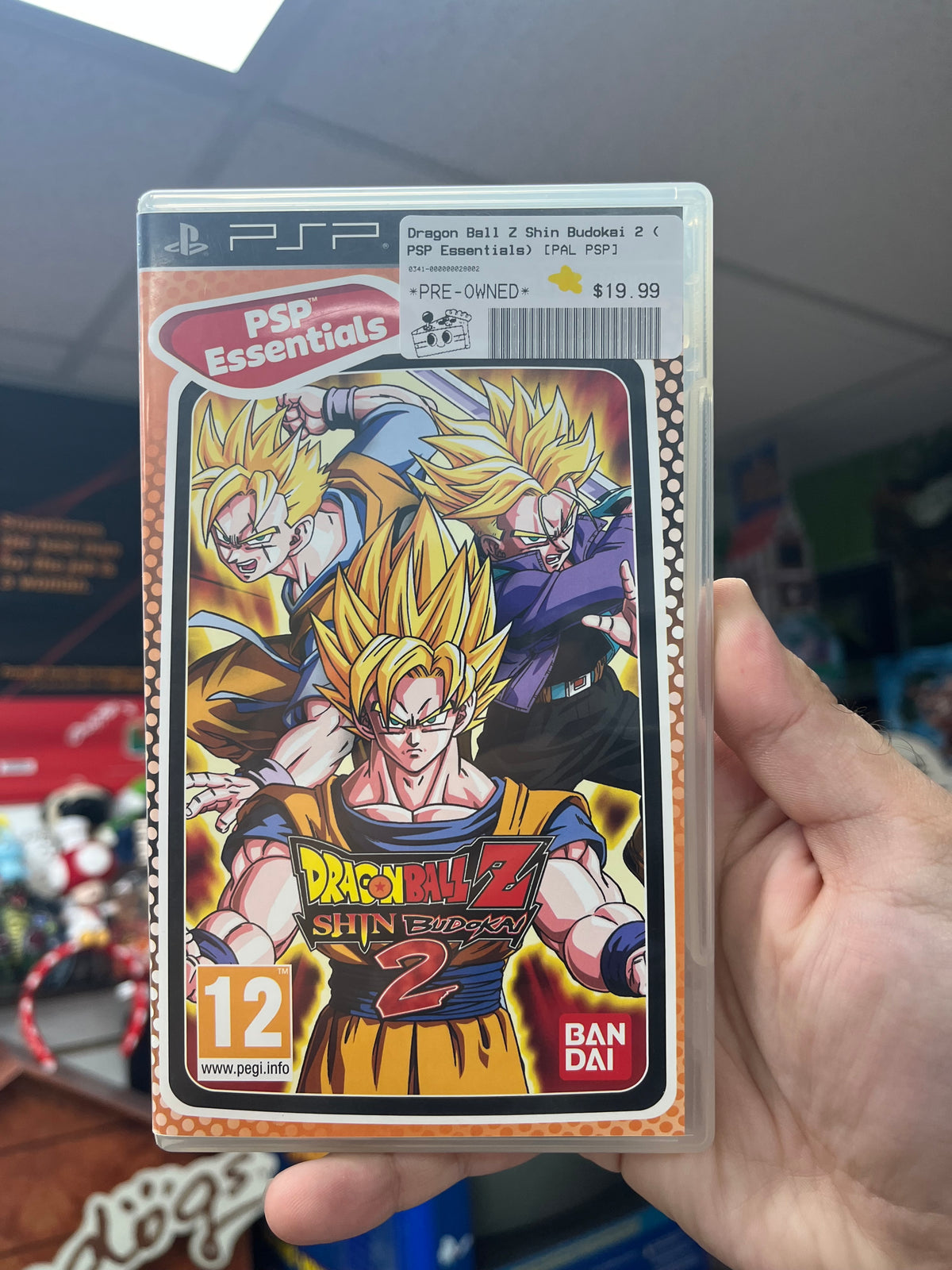 Dragon Ball Z Shin Budokai 2 (PSP Essentials) - Pal PSP CiB