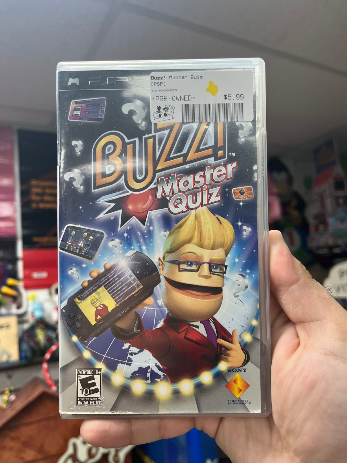 Buzz! Master Quiz - PSP CiB