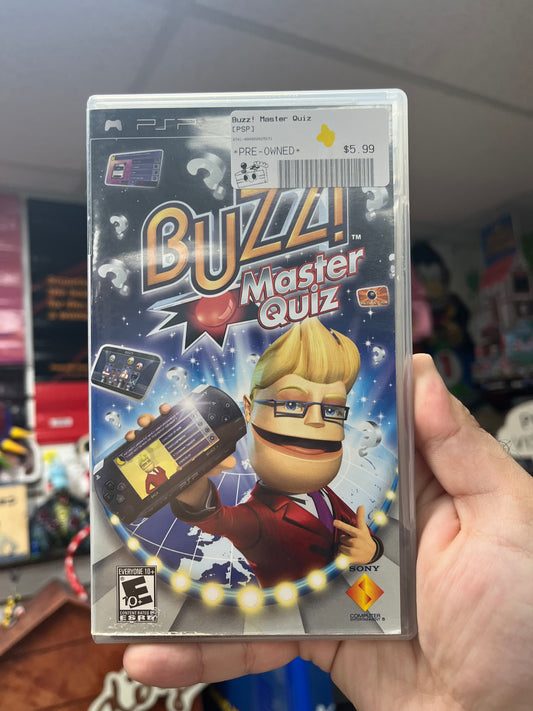 Buzz! Master Quiz - PSP CiB