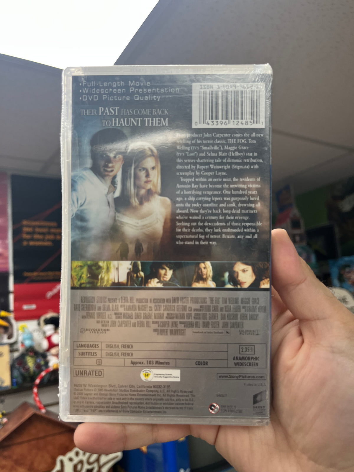 The Fog - PSP UMD Video SEALED