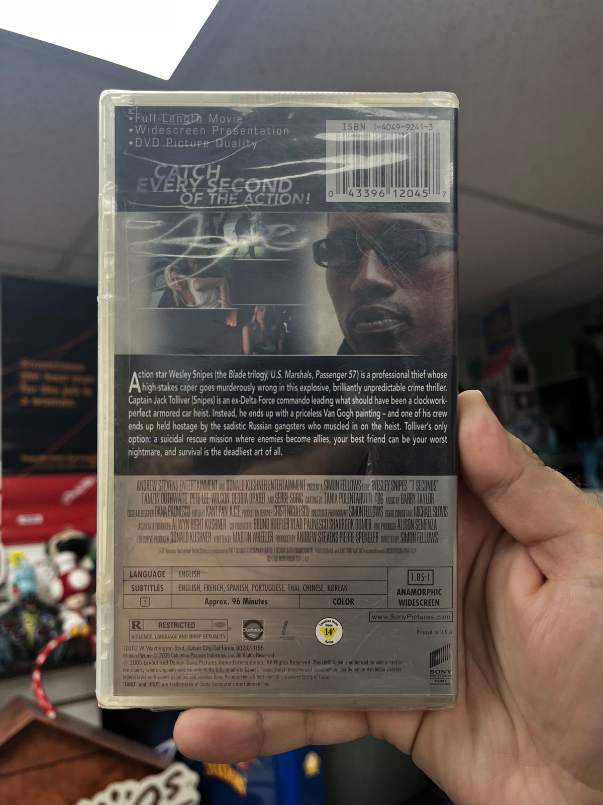 7 Seconds - PSP UMD Video Sealed