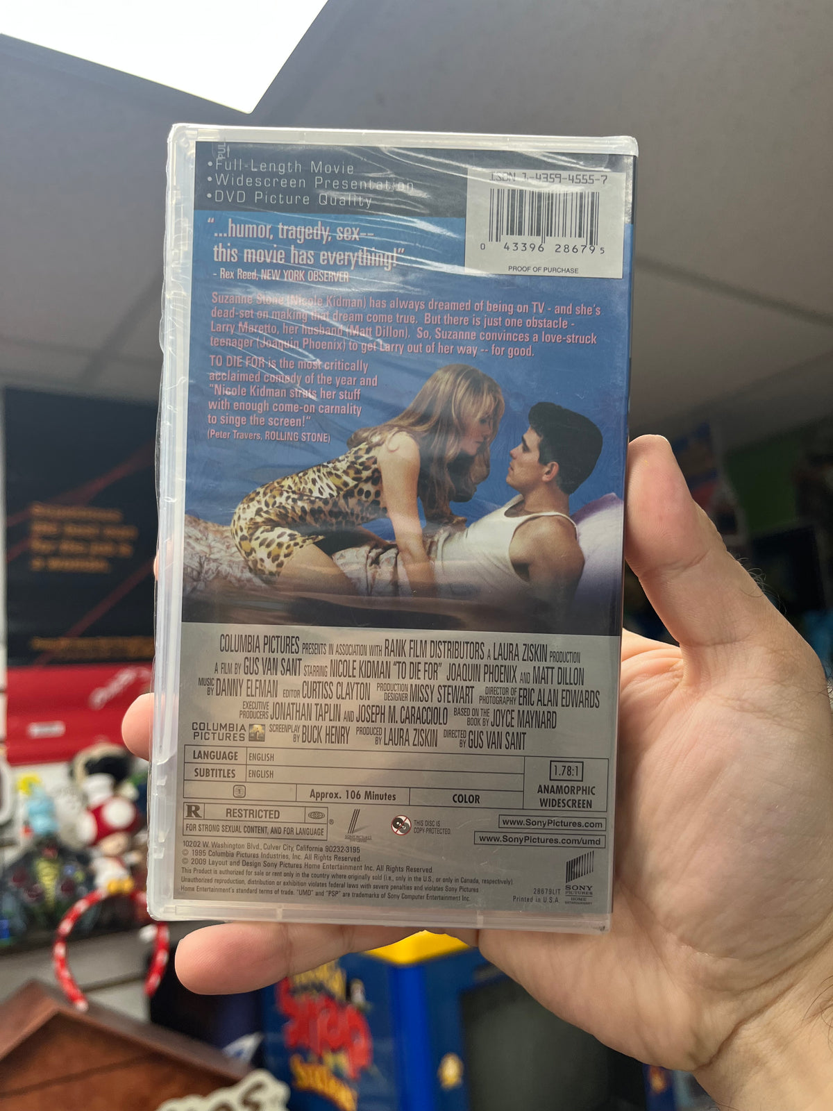 To Die For - PSP UMD Video Sealed