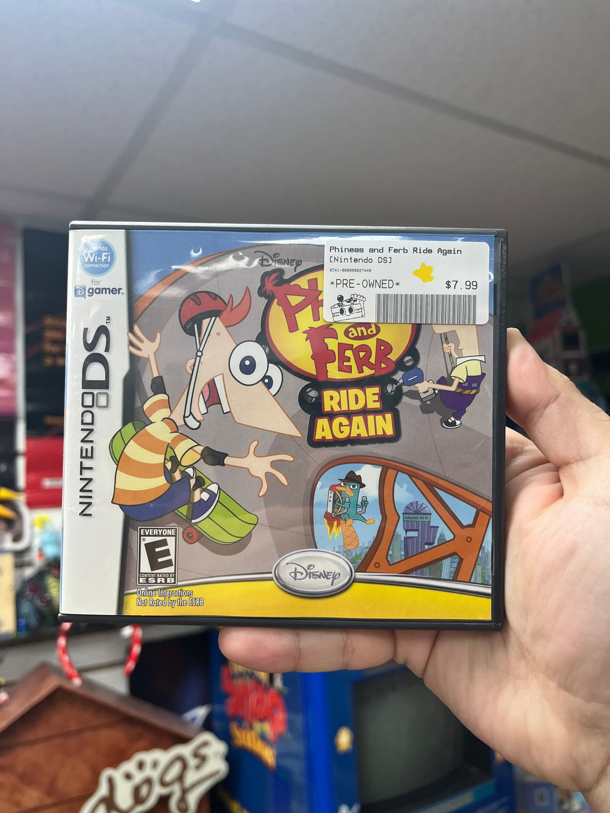 Phineas and Ferb Ride Again - DS CiB
