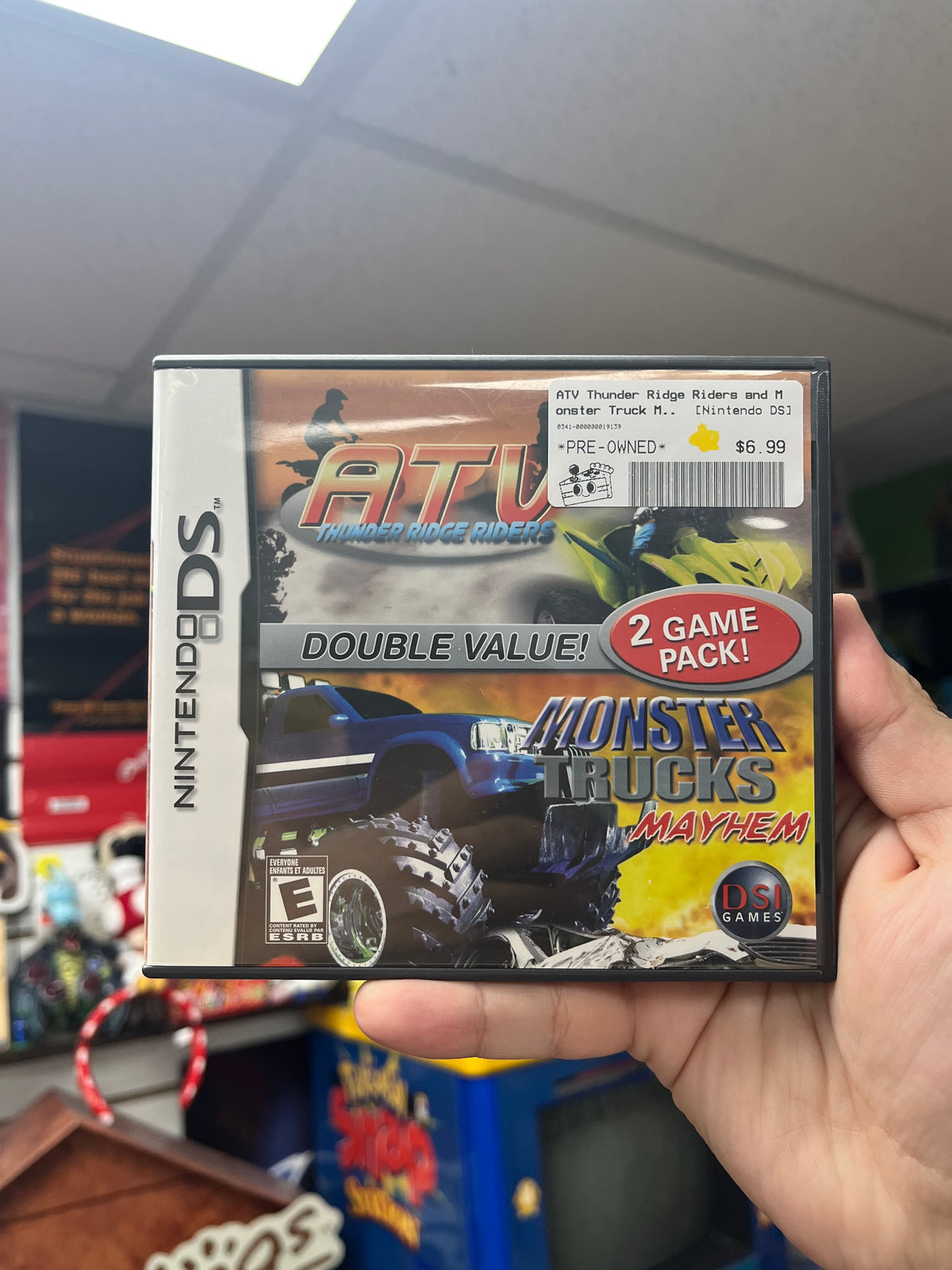 ATV Thunder Ridge Racers and Monster Trucks Mayhem - DS CiB