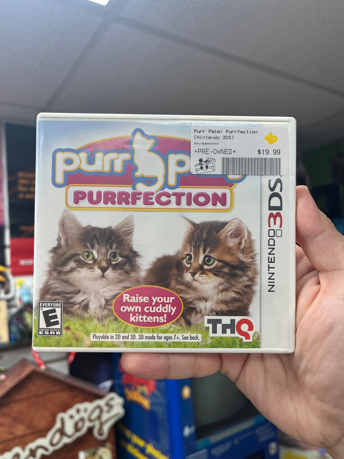 Purr Pals: Purrfection - 3DS CiB