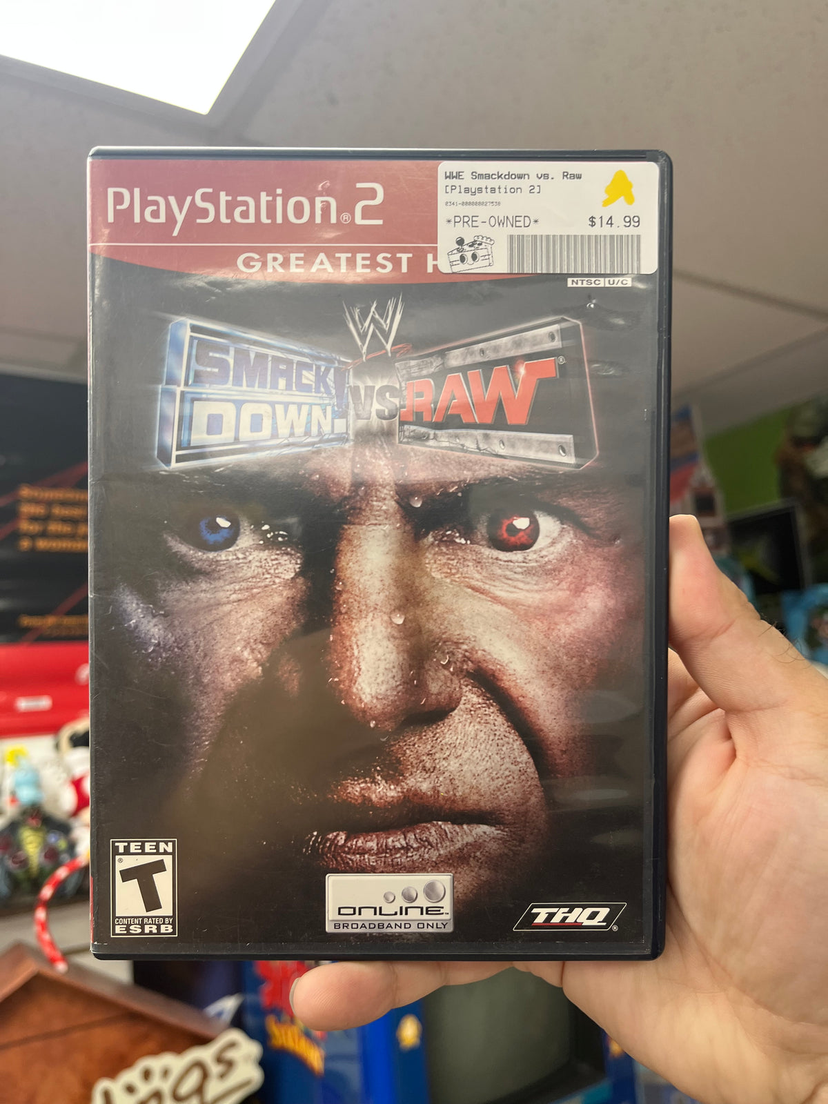 WWE Smackdown vs. Raw [Greatest Hits] - PS2 CiB