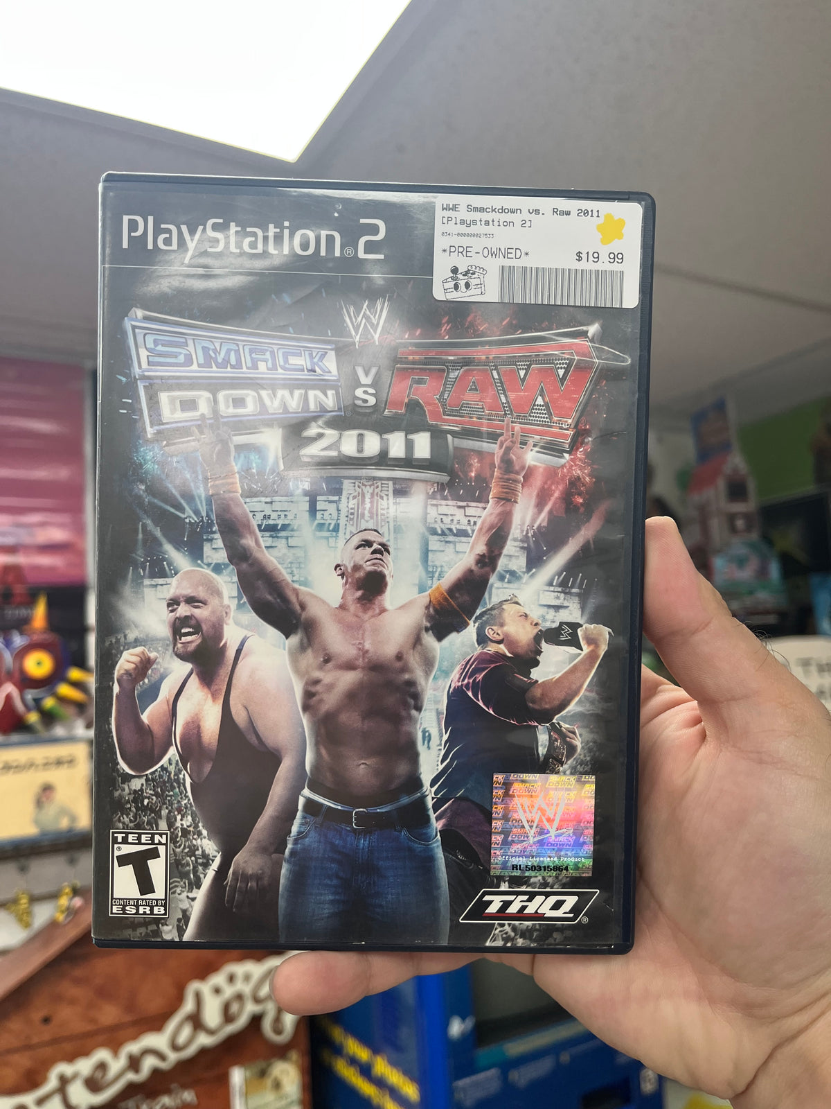 WWE Smackdown vs. Raw 2011 - PS2 CiB