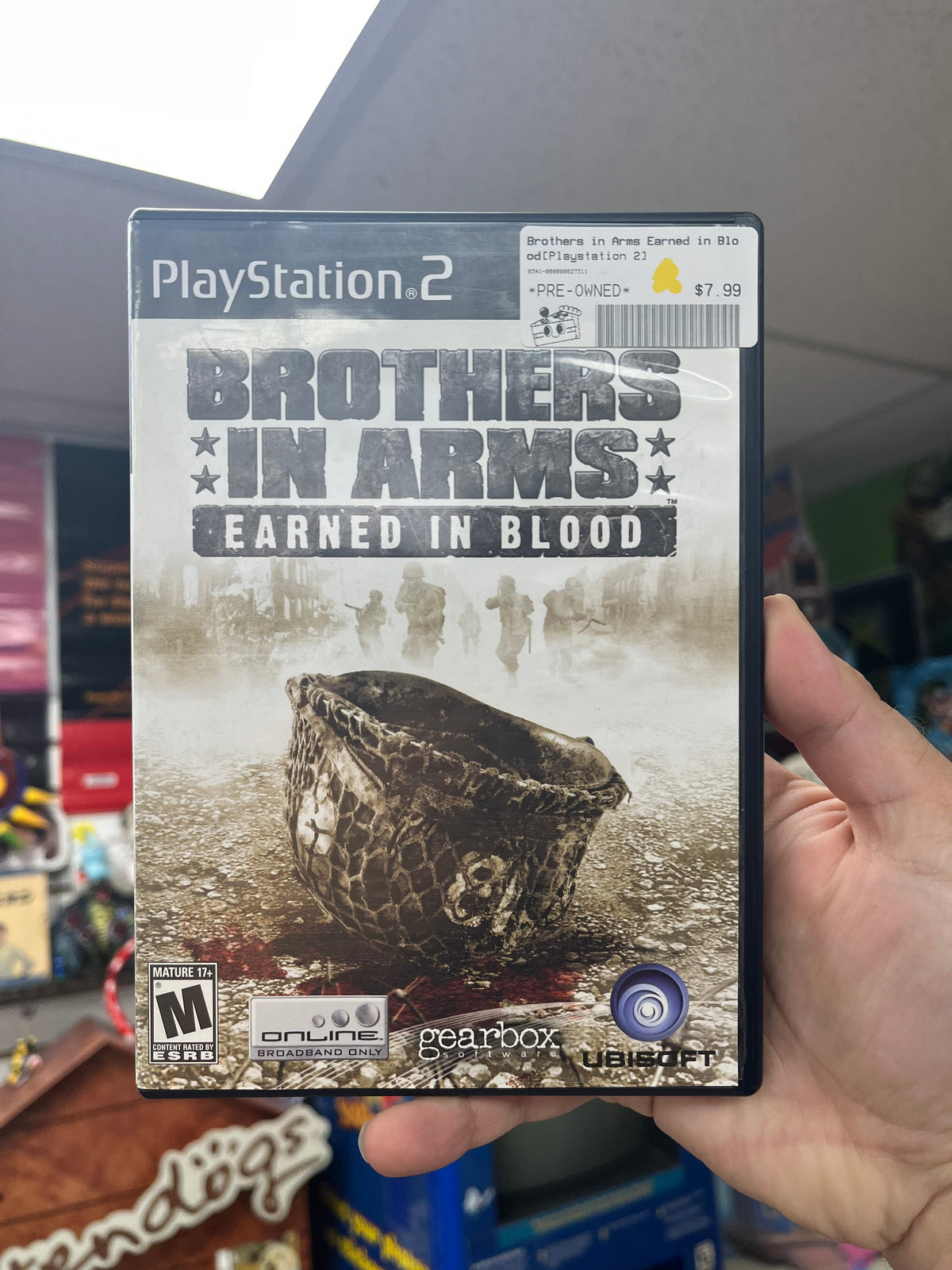 Brothers in Arms Earned in Blood - PS2 CiB