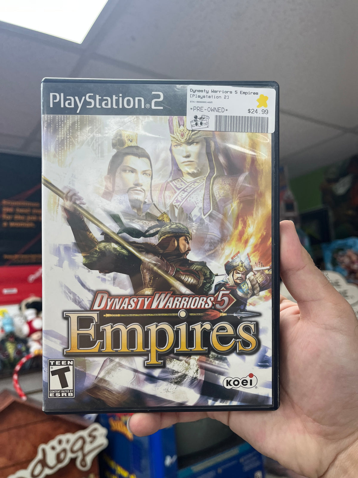 Dynasty Warriors 5 Empires - PS2 CiB