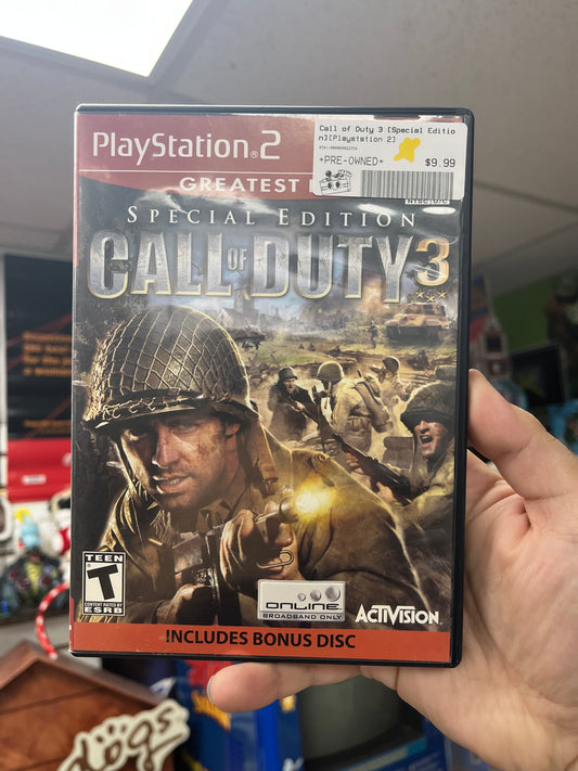 Call of Duty 3 [Special Edition] - PS2 Boxed