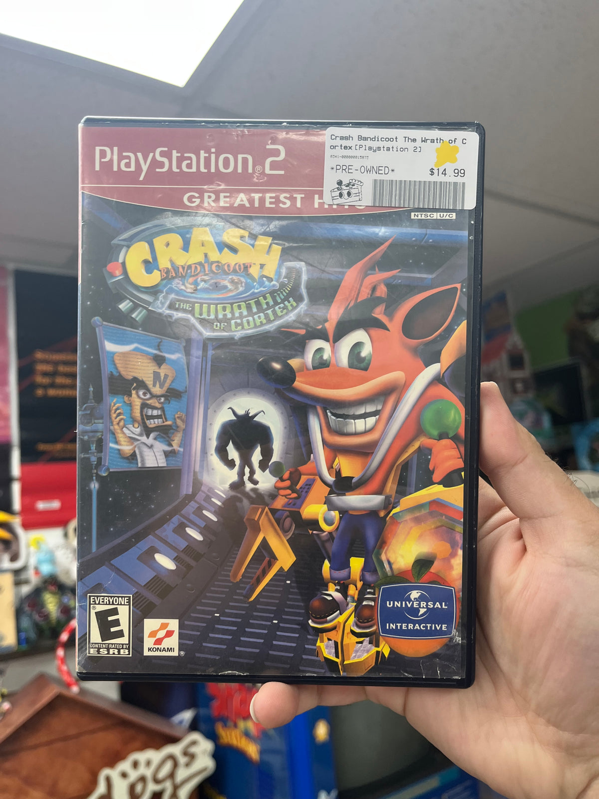 Crash Bandicoot The Wrath of Cortex [Greatest Hits] - PS2 Boxed