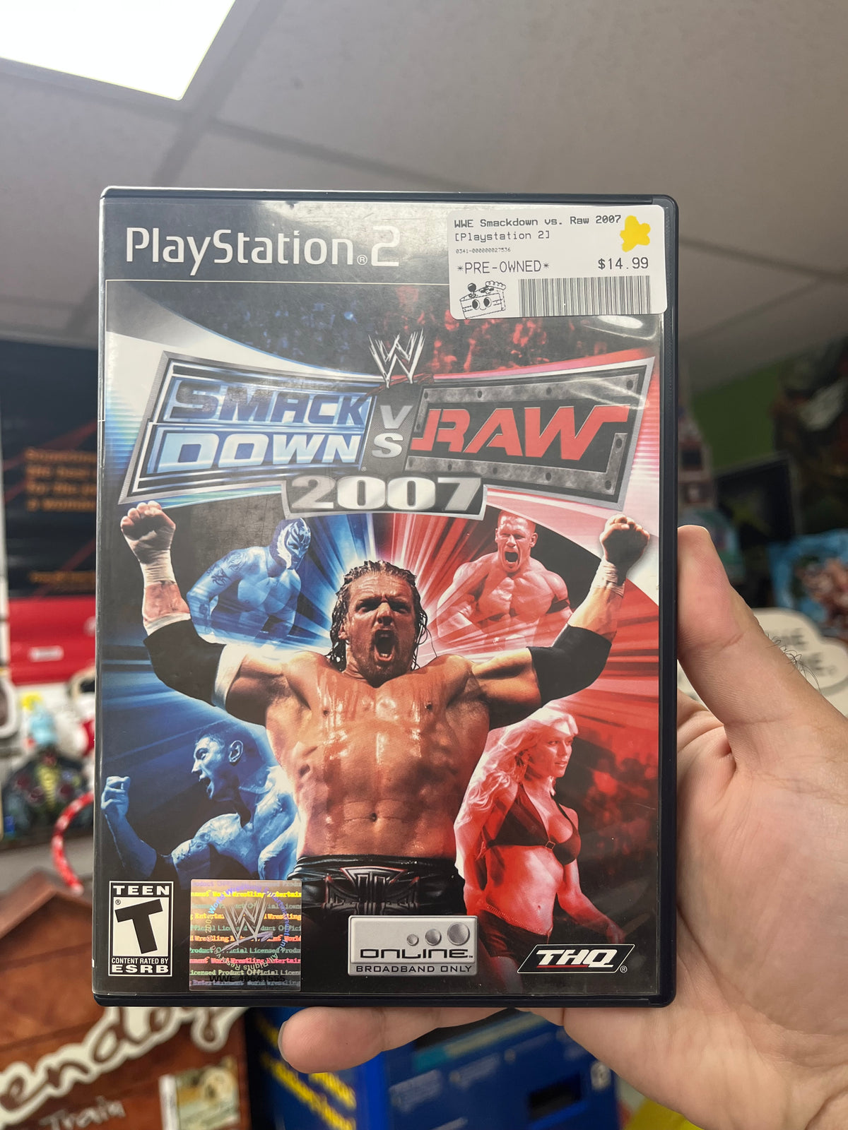 WWE Smackdown vs. Raw 2007 - PS2 CiB