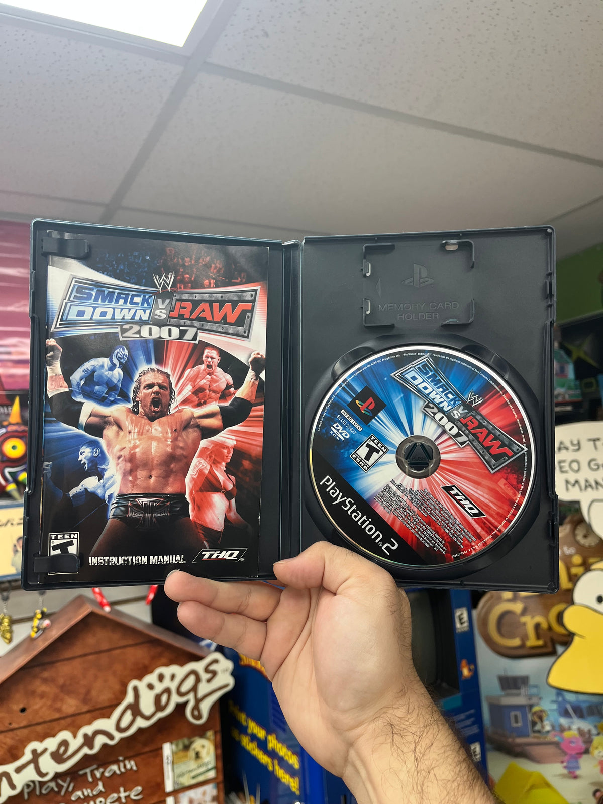 WWE Smackdown vs. Raw 2007 - PS2 CiB