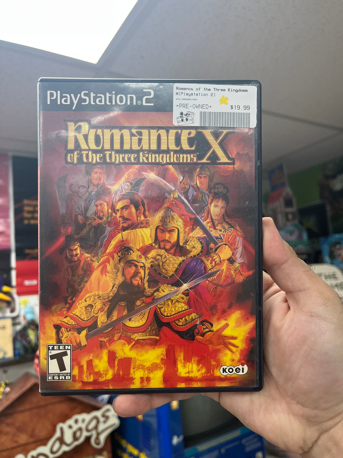 Romance of the Three Kingdoms X - PS2 Boxed
