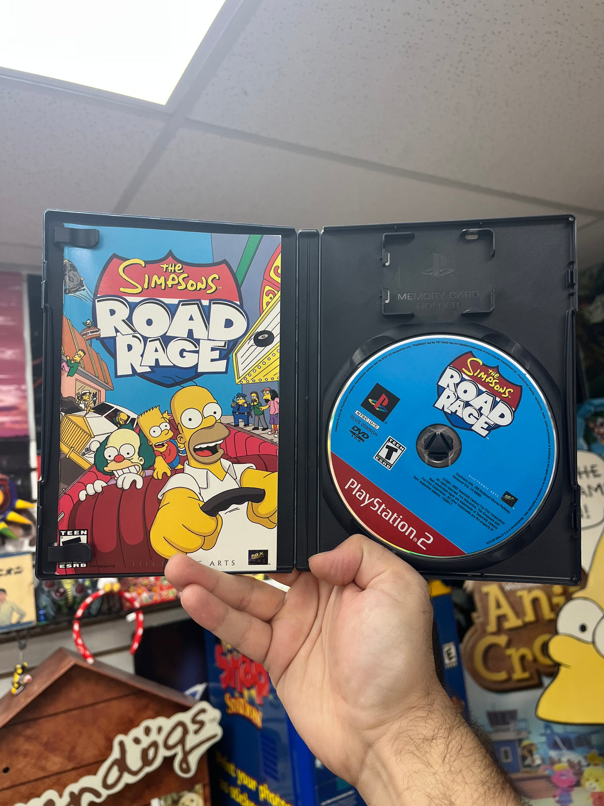 The Simpsons Road Rage [Greatest Hits] - PS2 CiB