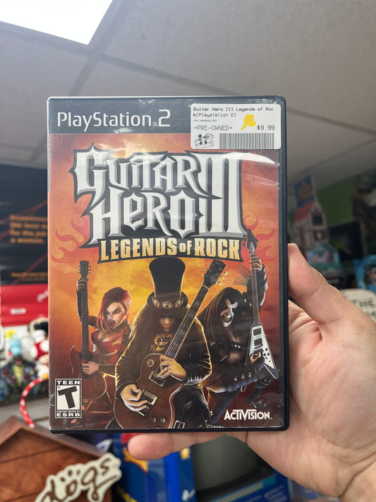 Guitar Hero III Legends of Rock - PS3 CiB