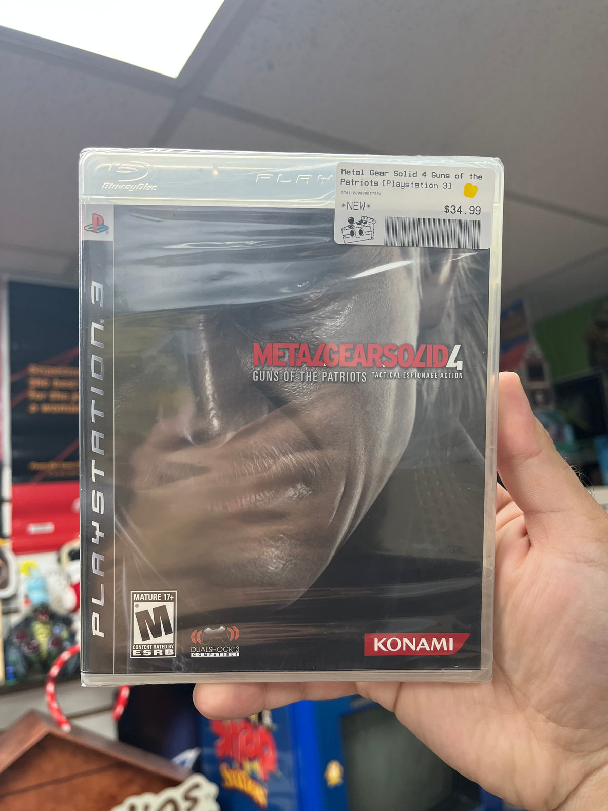 Metal Gear Solid 4 Guns of the Patriots - PS3 Sealed