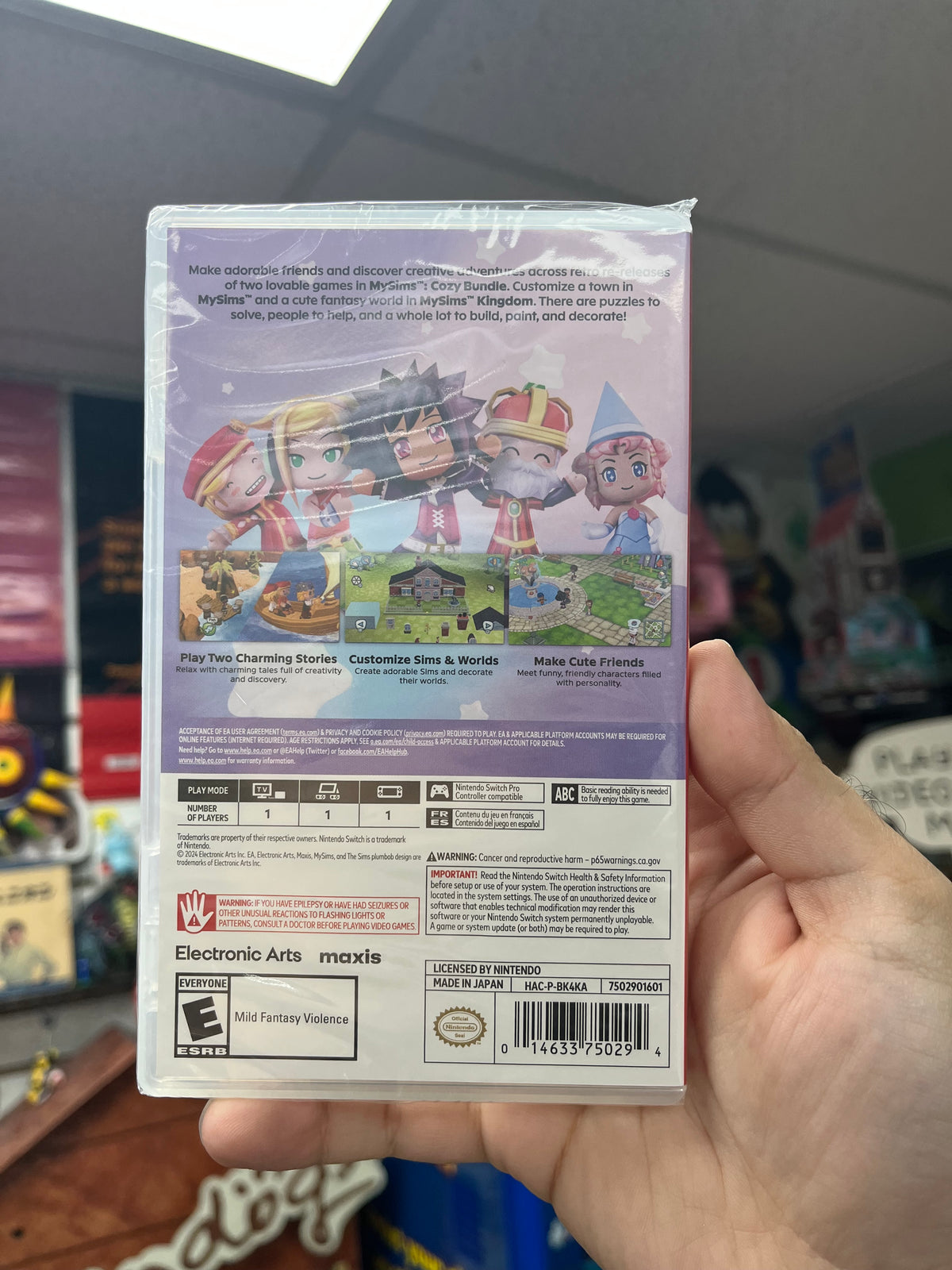My Sims Cozy Bundle - Switch Sealed