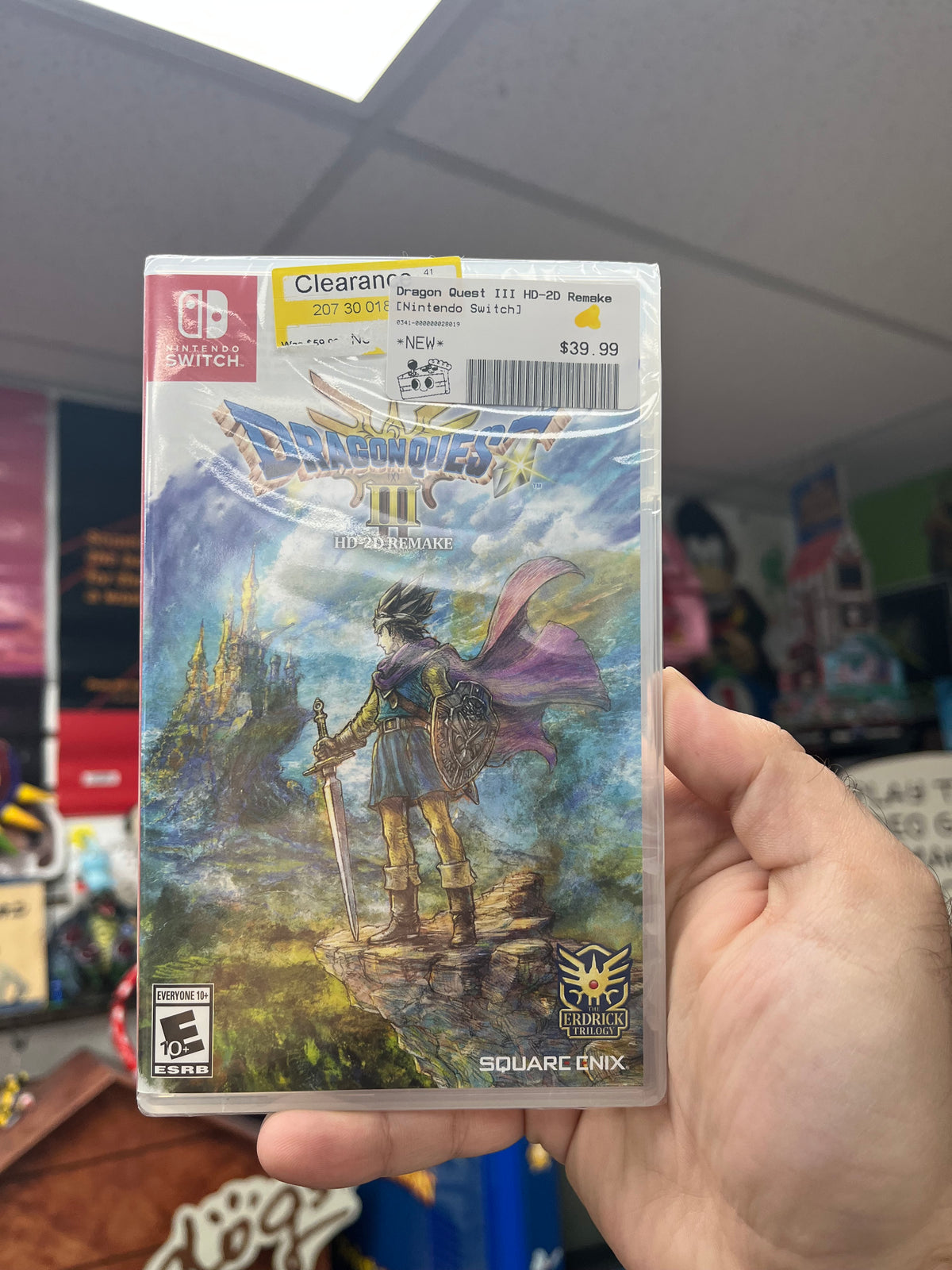 Dragon Quest III HD-2D Remake - Switch Sealed
