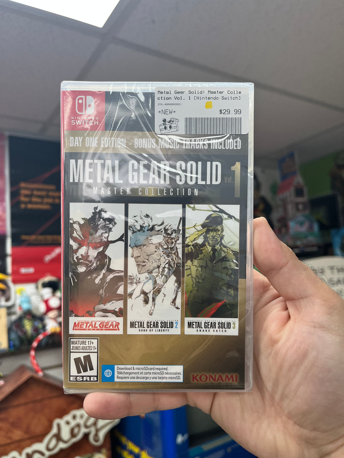 Metal Gear Solid: Master Collection Vol. 1 - Switch Sealed