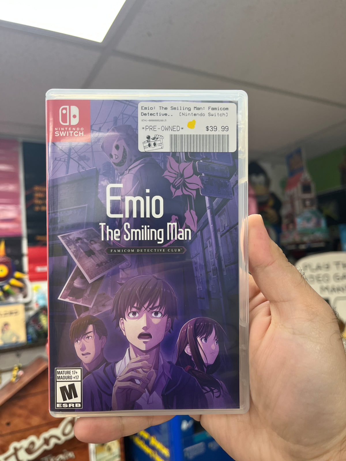 Emio: The Smiling Man: Famicom Detective Club - Switch CiB