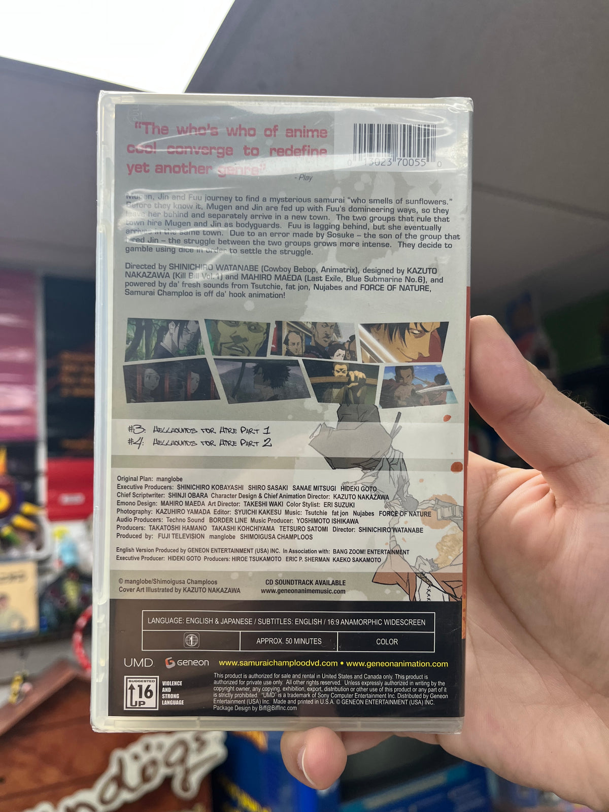 Samurai Champloo Vol. 2 - PSP UMD Video Sealed
