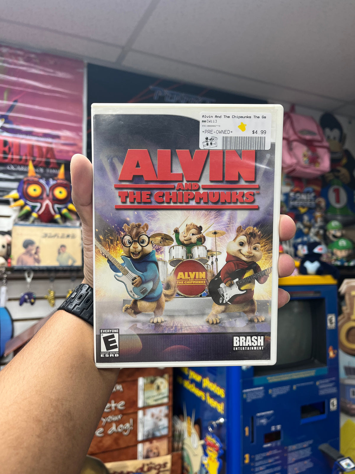 Alvin and the Chipmunks The Game - Wii CiB