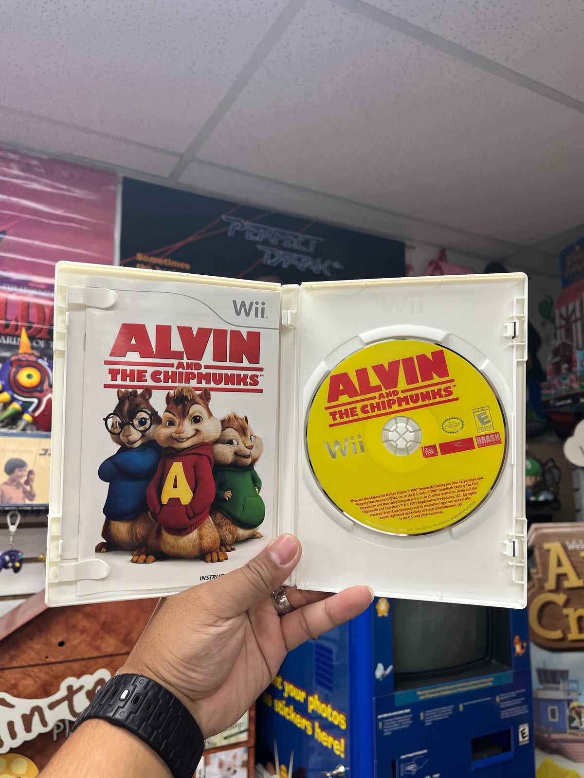 Alvin and the Chipmunks The Game - Wii CiB