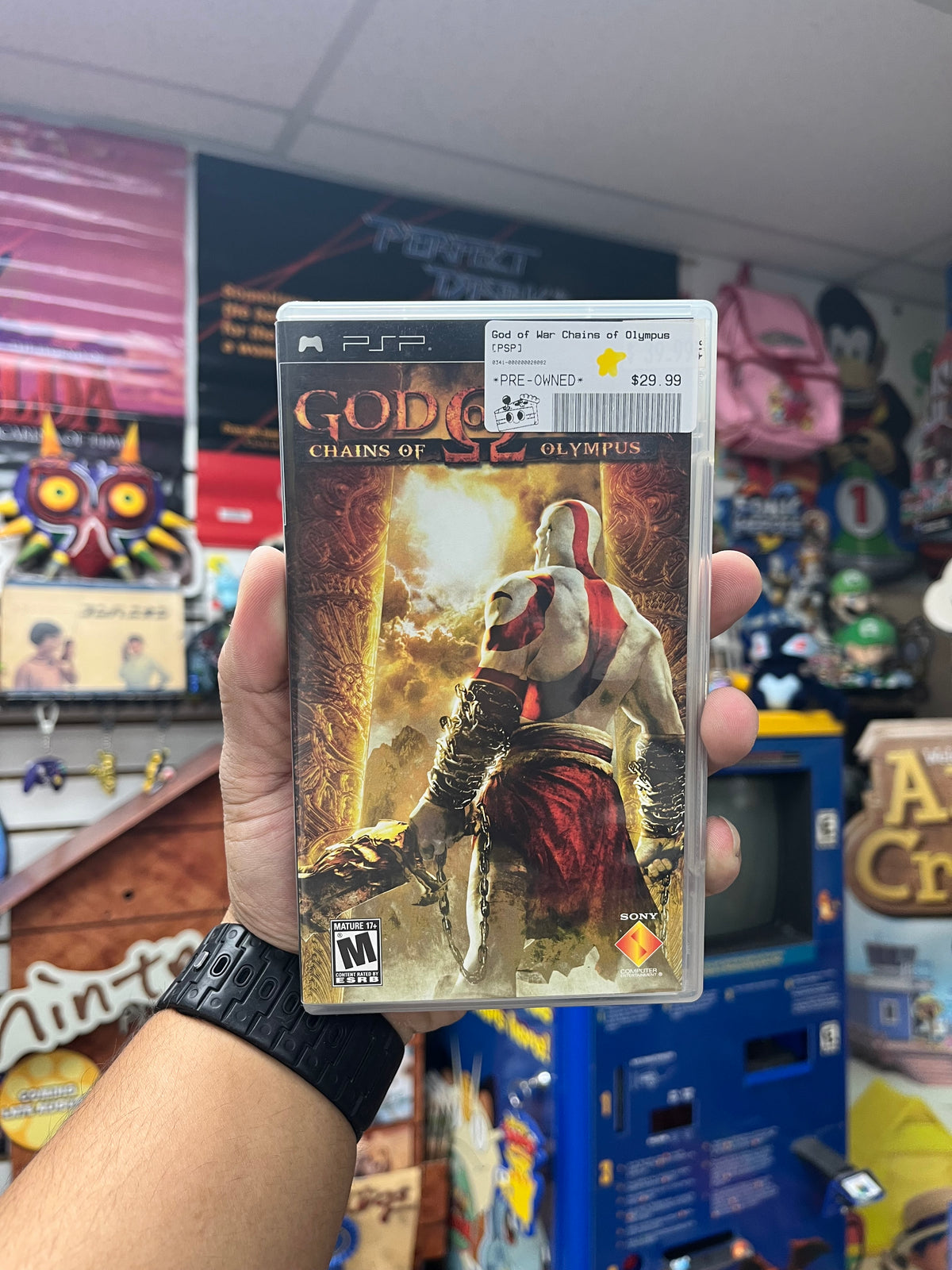 God of War Chains of Olympus - PSP CiB