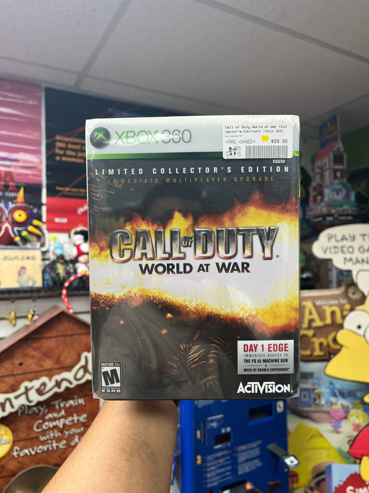 Call of Duty World at War [Collector's Edition] - Xbox 360 CiB